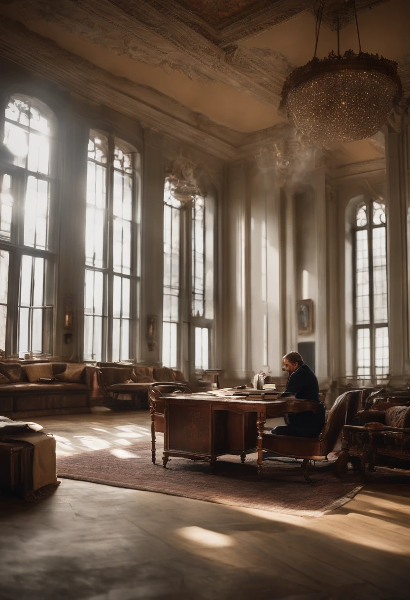(((tmasterpiece))),Interior decoration, libraryai, Plenty of space, natural lightting, (Bright daylight:1.2)