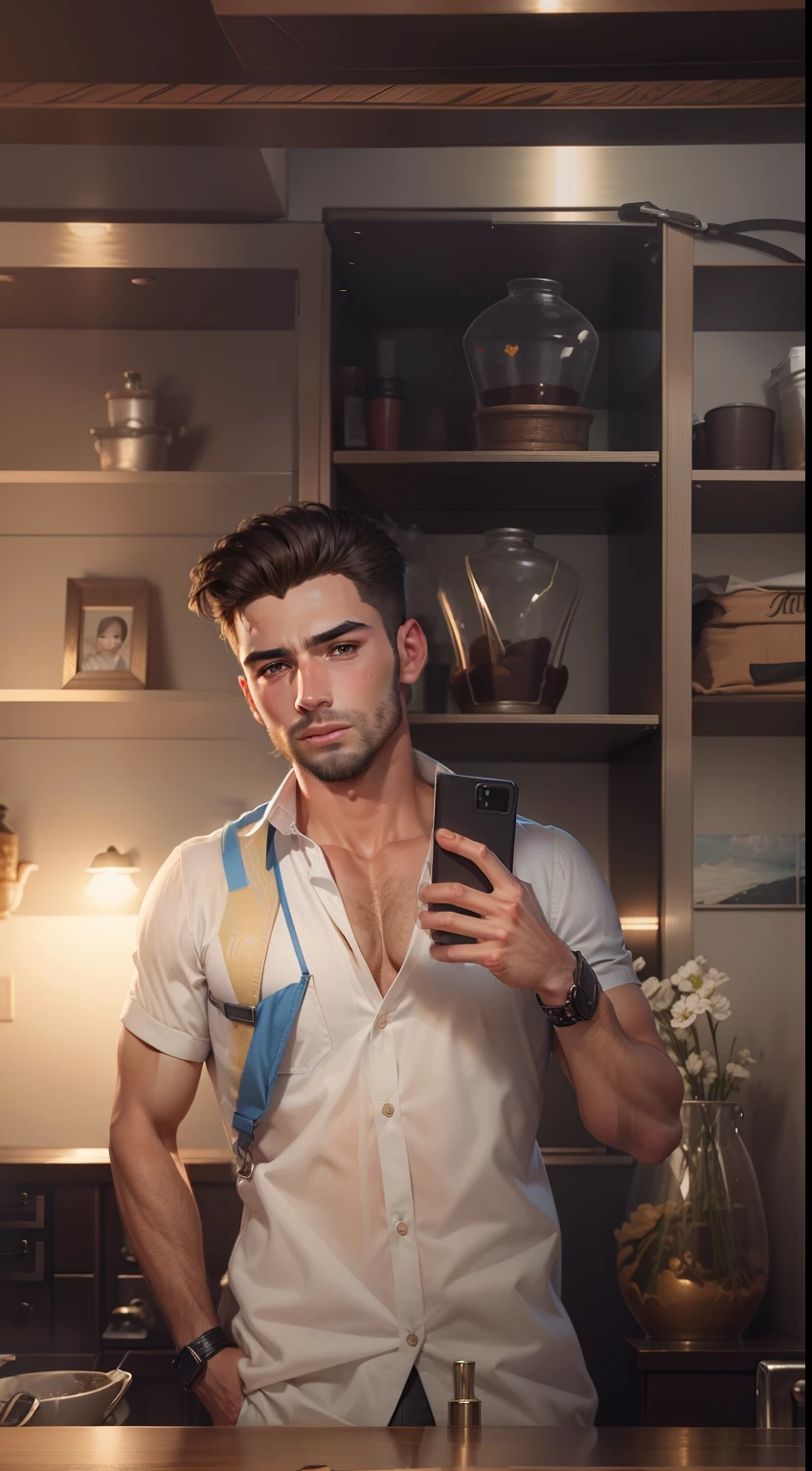 Realistic face handsome boys 8k