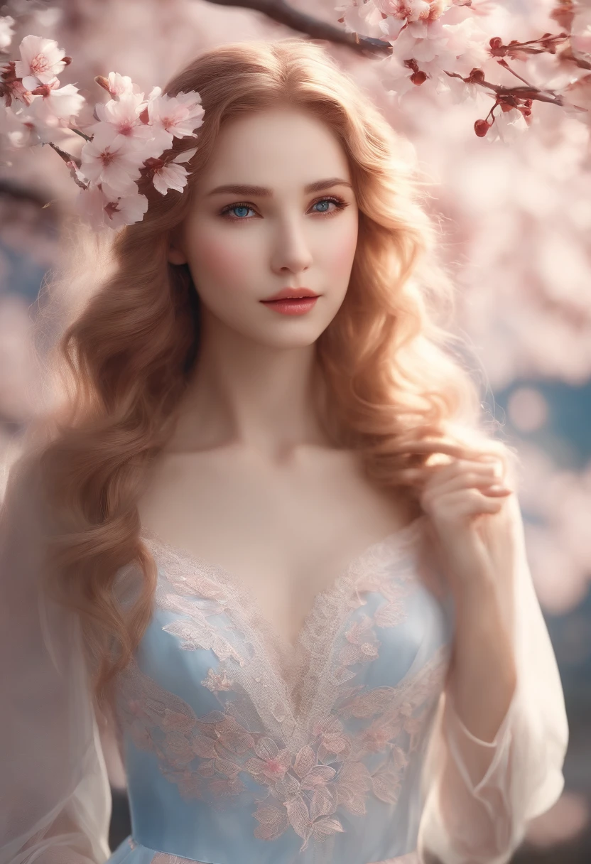 (Highly detailed CG Unity 8K wallpapers) (Better Quality) (better lighting) (extremely delicate and beautiful) (floating) (Beautiful) (spring atmosphere) (1girl in) (Long pink hair), (hair headband), (Detailed and beautiful blue eyes), ((Very short white dress, Pink lace underside), (Lace), ((Light Transparent Silk))), (Cherry blossom petals), (butterflys), (degrees of freedom), (Volumetric Lights) Cinematic lighting, chromatic abberation, Sony FE GM, Textured skin, high details, hight resolution, 8K