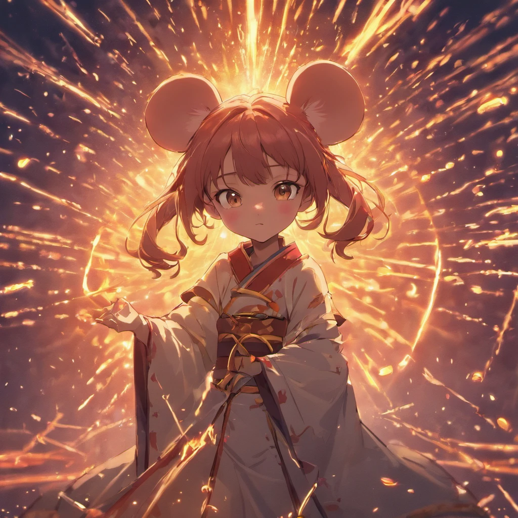 Mouse Chinese illustration movie lighting effects