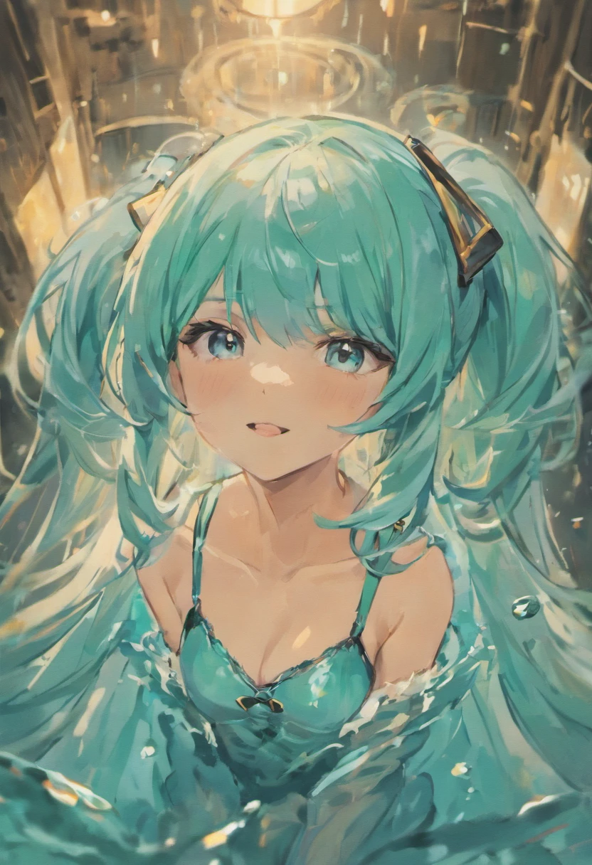 Aqua hair, Asymmetrical hair, Hair over eyes, Hairline, goggles,Seductive smile, romanticism lain, Anime style, character sheets, reference sheet, lineup, hyper HD