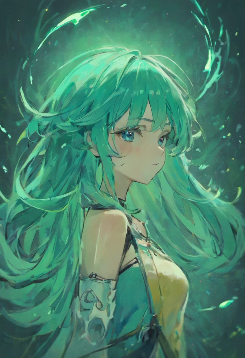 Aqua hair, Asymmetrical hair, Hair over eyes, Hairline, goggles, romanticism lain, Anime style, character sheets, reference sheet, lineup, hyper HD,Dark tones