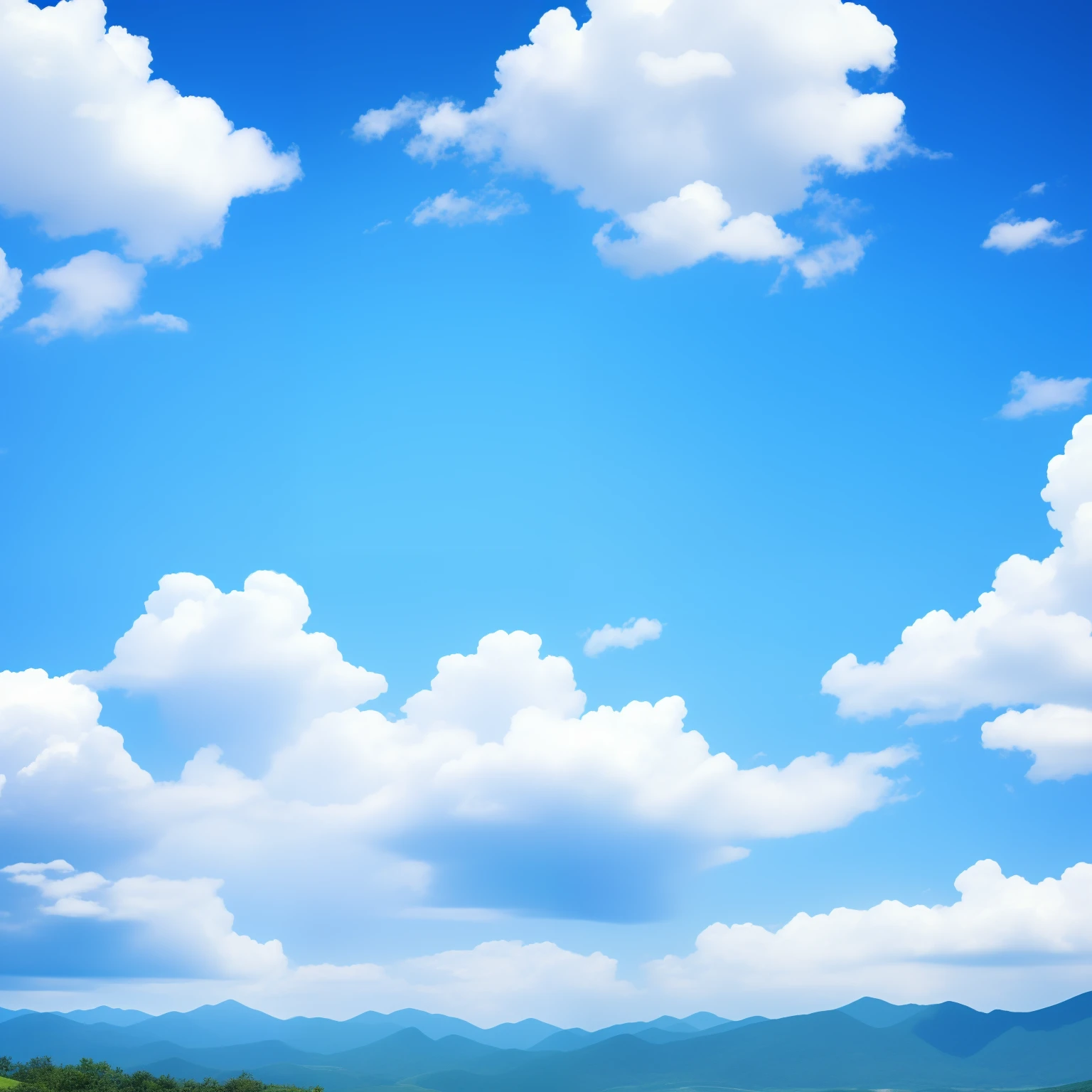 Background。blue open sky。white clouds。Skysky。
