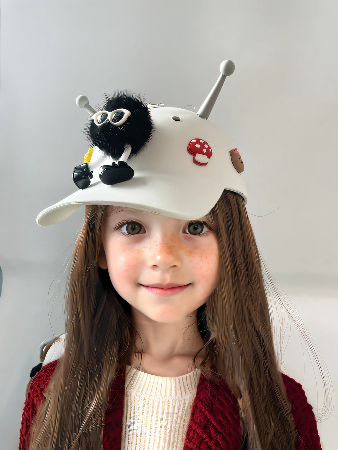 Cute girl s,child,r old girn your head slightly to the other side))),(((sideface))),with brown eye,eyeslashes,Healthy, rosy skin,cparted lips,Master masterpieces,Clear eyes,highest quality