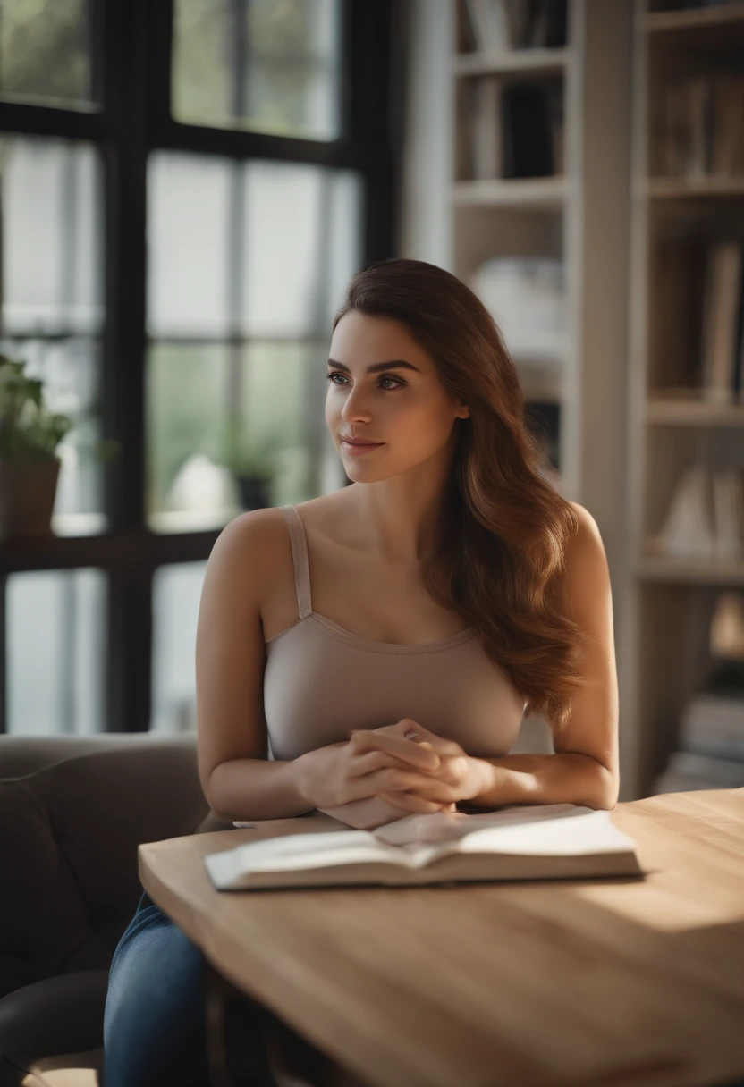 The prompt for stable diffusion is:
"A girl in a psychologist's office, sitting on a sofa, (best quality,4k,8k,highres,masterpiece:1.2), ultra-detailed, (realistic,photorealistic,photo-realistic:1.37), [professional], [vivid colors], [studio lighting], [sharp focus], [physically-based rendering], [extreme detail description], [bokeh], [portraits], [concept artists], (painting), [HDR], [UHD], [fine art], [calm atmosphere], (beautiful detailed eyes), [relaxed expression], (airy space), [serene ambiance], [soft lighting], [gentle shadows], [pastel color palette], (modern office decor), [comfortable setting], [aesthetic], [cozy atmosphere], (peaceful mood), [thoughtful posture], (comfortable clothing), (friendly environment), [positive feelings], [welcoming surroundings]."

See the style of one tag per line：
```
(
"best quality,4k,8k,highres,masterpiece:1.2",
"ultra-detailed",
"realistic,photorealistic,photo-realistic:1.37"
)

[
"professional",
"vivid colors",
"studio lighting",
"sharp focus",
"physically-based rendering",
"extreme detail description",
"bokeh",
"portraits",
"concept artists",
"painting",
"HDR",
"UHD",
"fine art",
"calm atmosphere",
"beautiful detailed eyes",
"relaxed expression",
"airy space",
"serene ambiance",
"soft lighting",
"gentle shadows",
"pastel color palette",
"modern office decor",
"comfortable setting",
"aesthetic",
"cozy atmosphere",
"peaceful mood",
"thoughtful posture",
"comfortable clothing",
"friendly environment",
"positive feelings",
"welcoming surroundings"
]
```