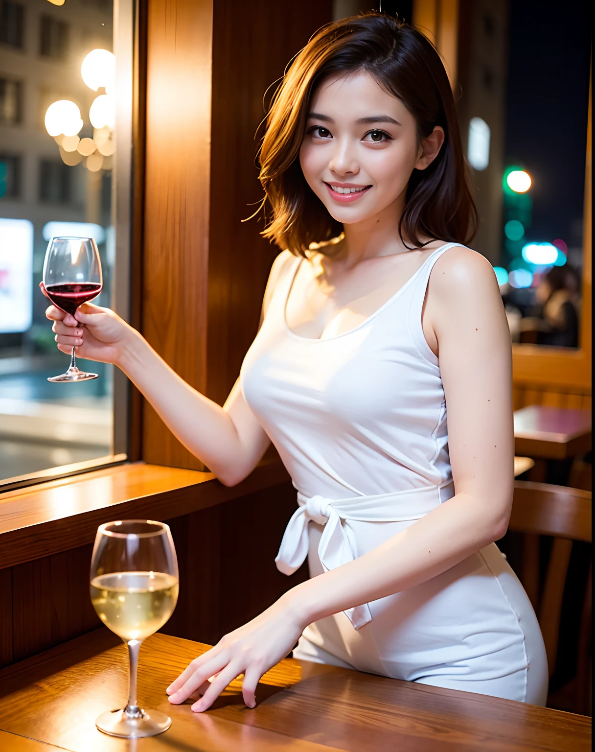Change to a T-shirt with French sleeves