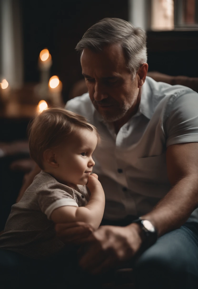 Portrait of a father