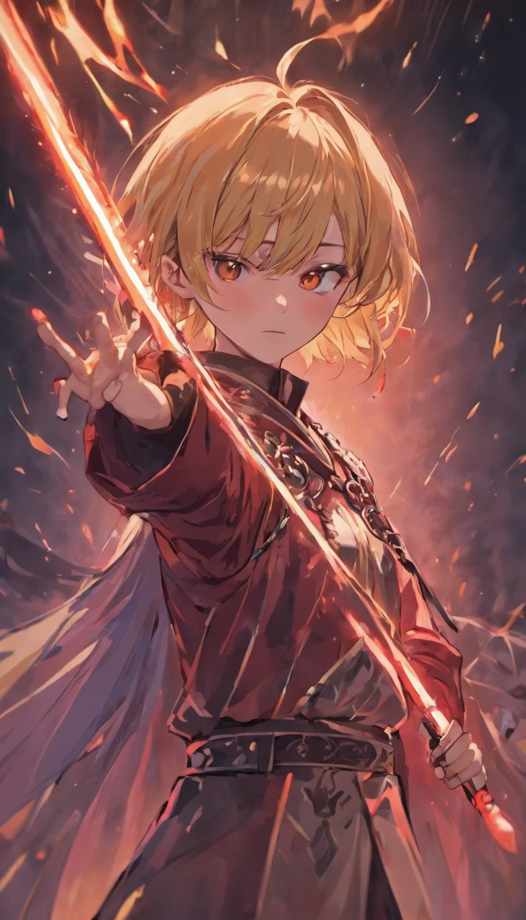 Danfeng Eyes,bushido,The upper part of the body,Black coiled hair,Simple hairpins,Cold eyes,solo person,orthofacial,frontage,Peach blossom background,Highly saturated colors,Hyper Real,8K high-definition,holding a longsword,Absolutely beautiful,high light,plethora of colors