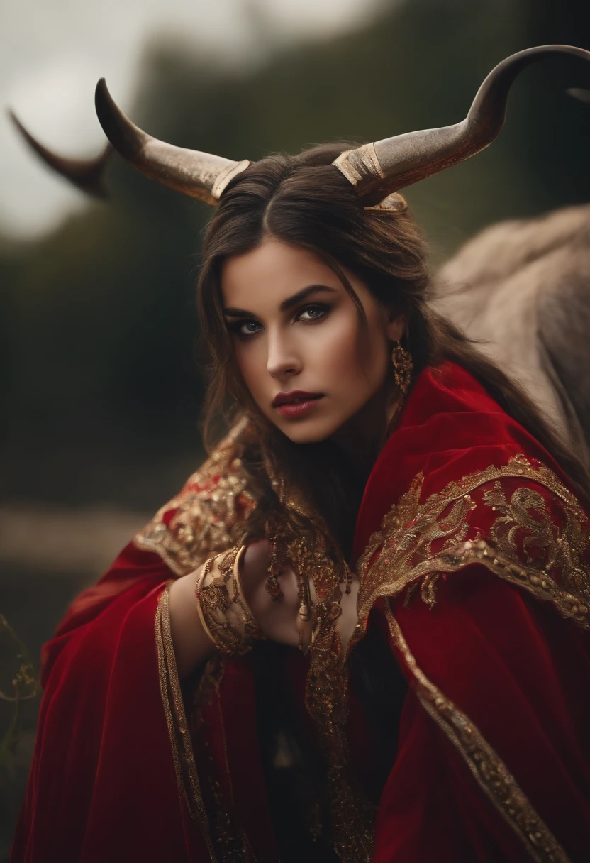 Spawn an eighteen-year-old girl, but form a bull