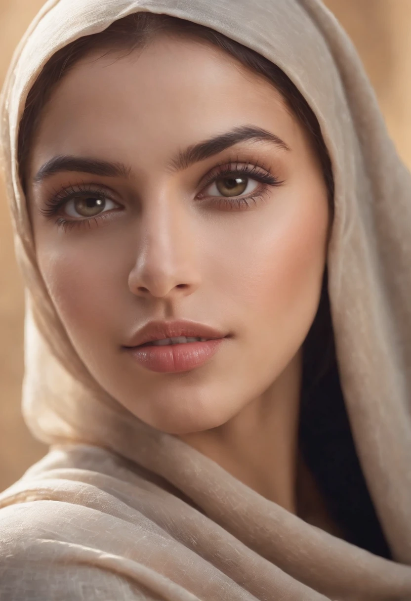 hyperrealistic), (illustration), (high resolution), (8K), (extremely detailed), (best illustration), hijab pashmina, nudes, naked, open legs, open pussy, arab
