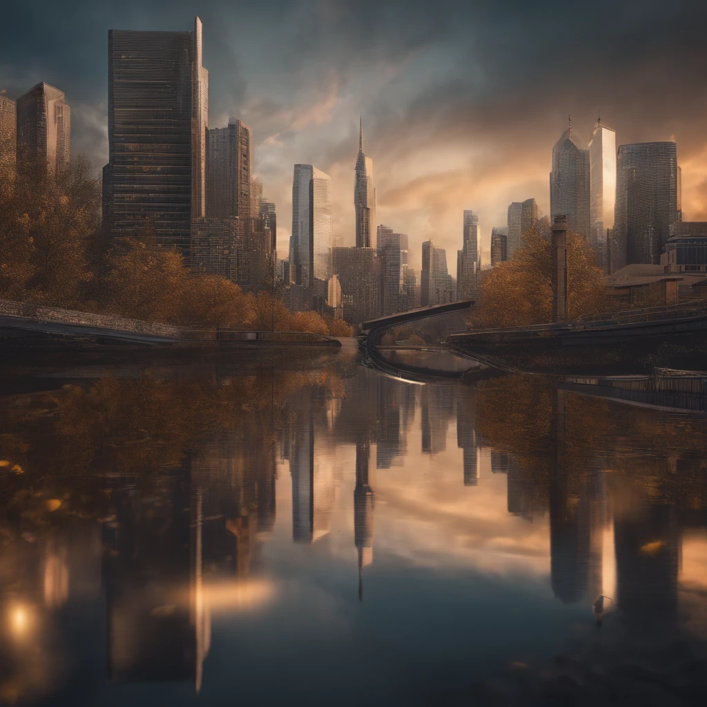Art Flower City, sky cities, concept-art, Digital art, Ultra photo realsisim, rendering by octane, Super detailed, 8k