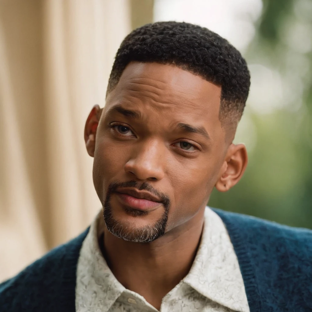 Will Smith as the fresh Prince of (bel-Air)