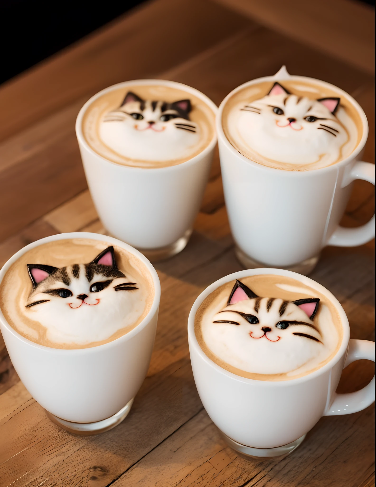 Cat Latte Art