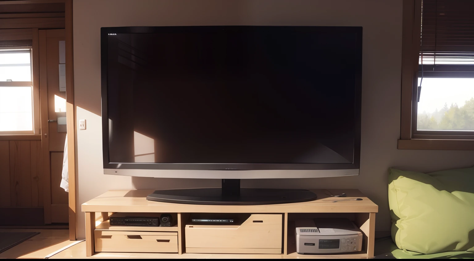 led television, object, no character,