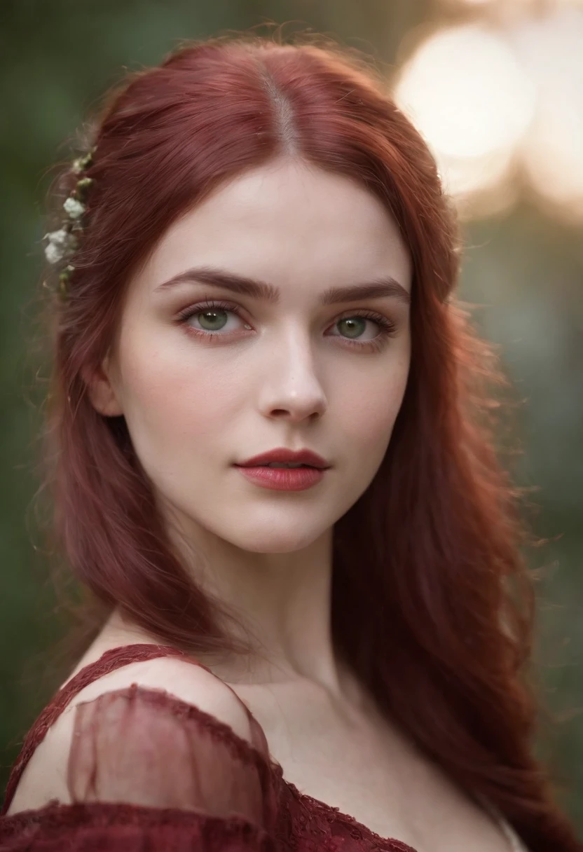 (((a deep reddish wound crosses her left cheek))) fair complexion, woman around 19 years old, natural white hair, distinctive green eyes, wearing kohl, slender and graceful, beautiful, candlelight in a medieval setting, ultra sharp focus, realistic shot, medieval female clothes, tetradic colors (scar:1.4)