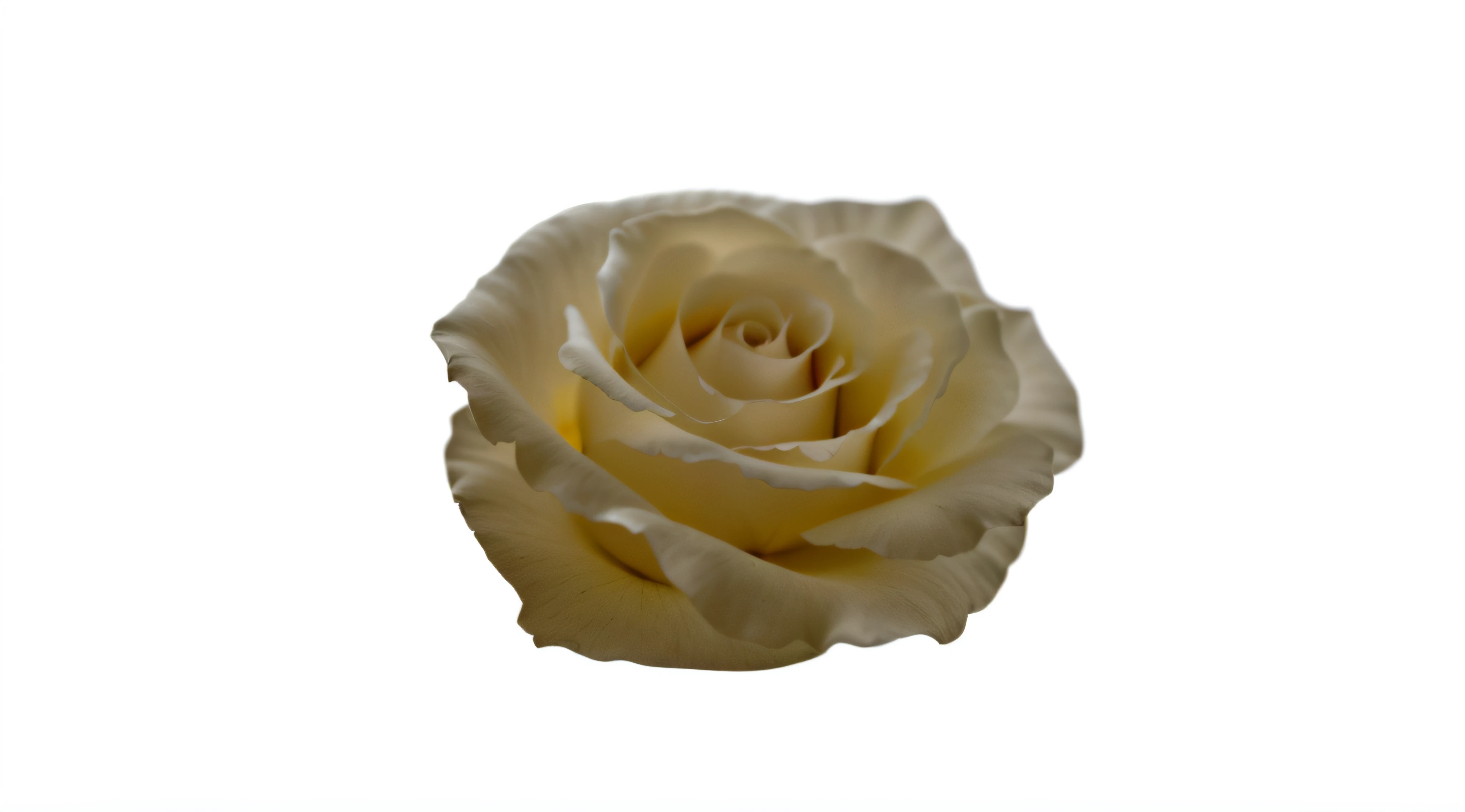 超高分辨率, (Photorealistic:1.4), RAW photo,16k,Best quality, Realistic, Photorealistic, ((white backgrounid))，Yellow roses，Ultra detailed, highly detailed carvings,ultra-wide-angle,back lit lighting, (Detailed light),((An extremely delicate and beautiful))，a drawing of a rose with leaves on a white background,