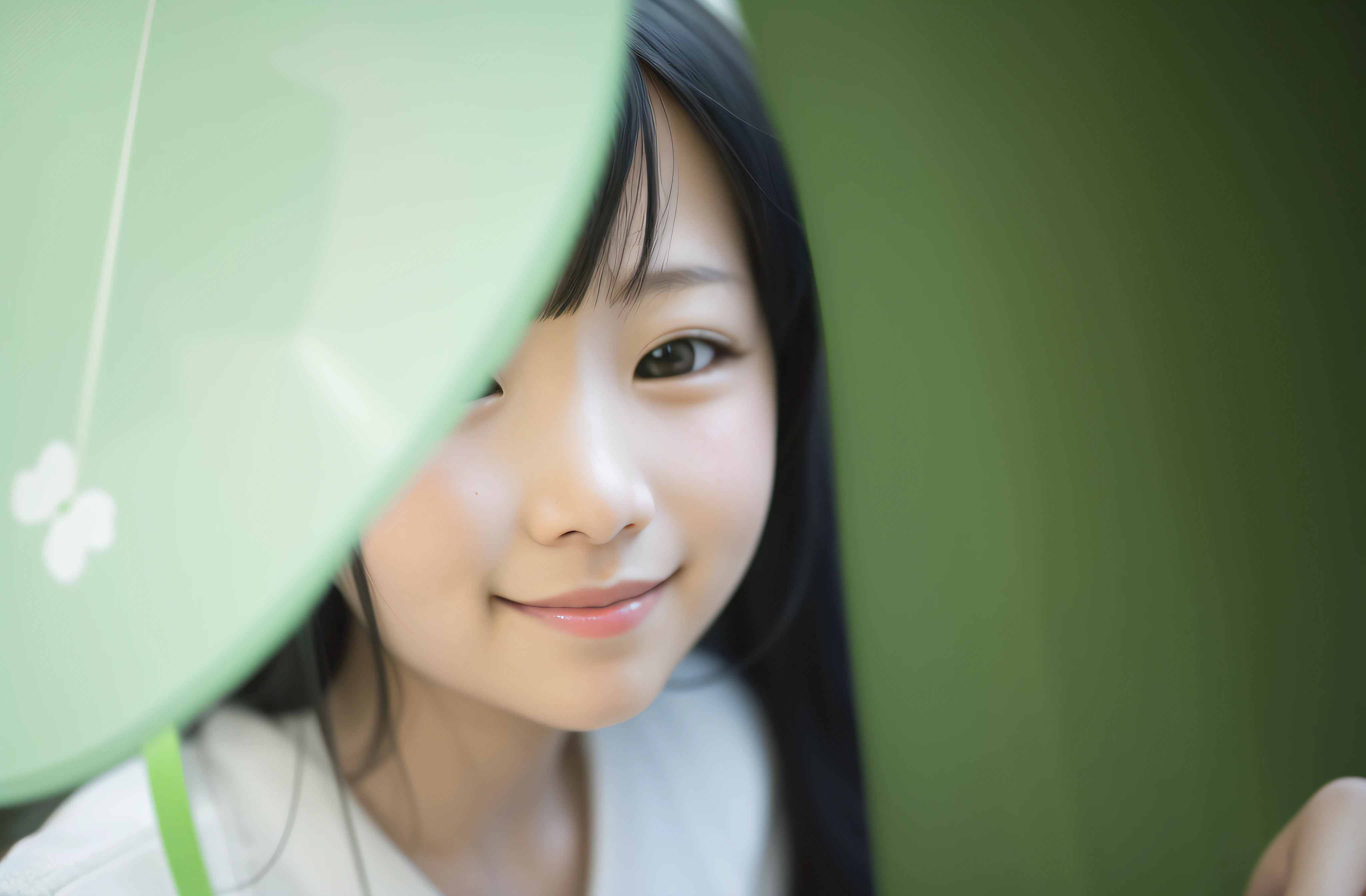 there is a woman that is smiling and looking at the camera, portrait of a japanese teen, 50 mm lens photo portrait, dslr 5 0 mm portrait photo, Soft portrait shot 8 K, girl cute-fine face, young cute wan asian face, beautiful Japanese girl face, 60mm portrait, 7 0 mm portrait, Cute natural anime face