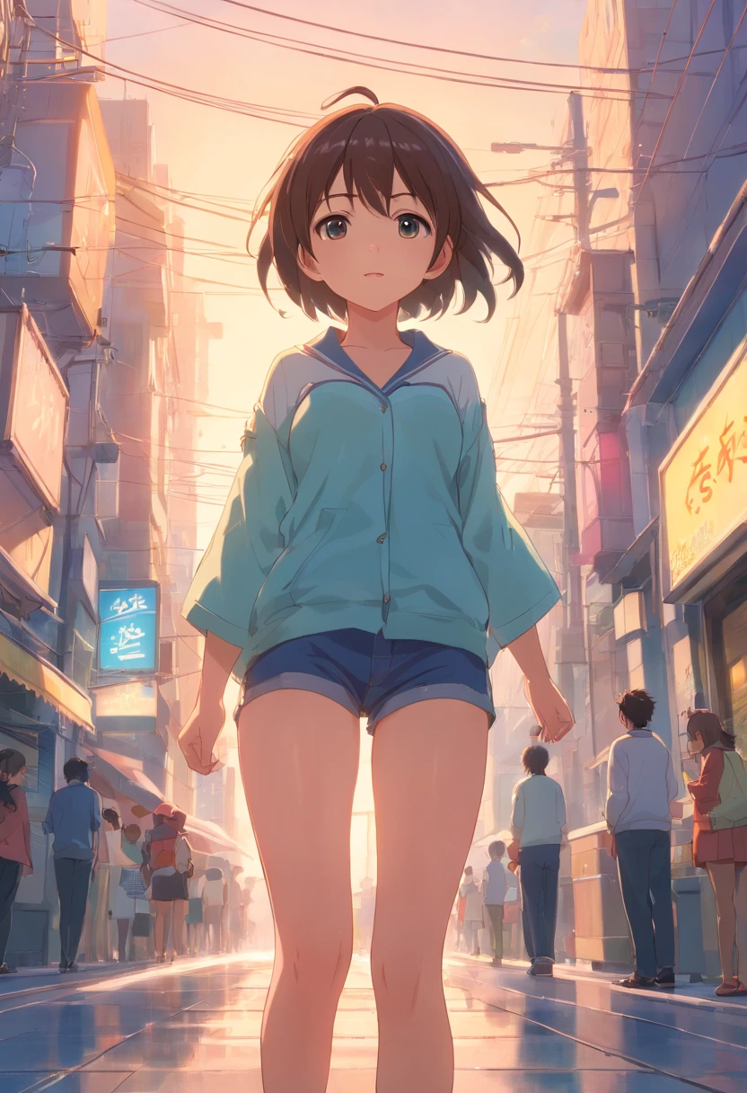 NSFW、top-quality、hightquality、8K、full body photographed、1 kindergartener、Chiquita、Infant body type、young body、5years old、Smaller chest、Small, Bulging breasts、Breasts without cleavage、spreads both leg、