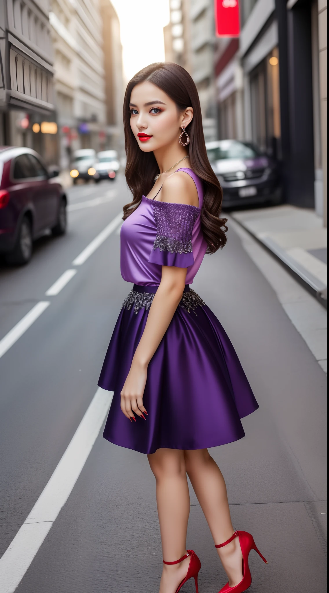 Heels for purple dress hotsell