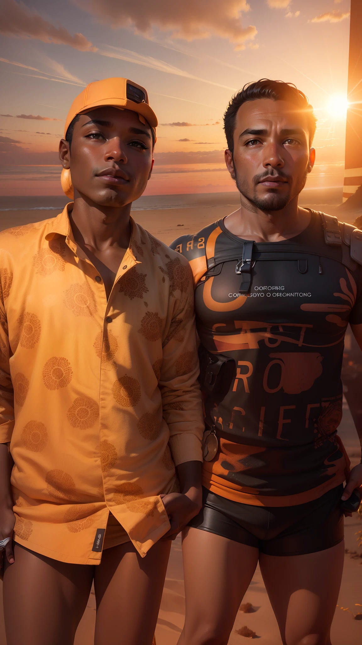 Change background dune to sunset, professional product , photography