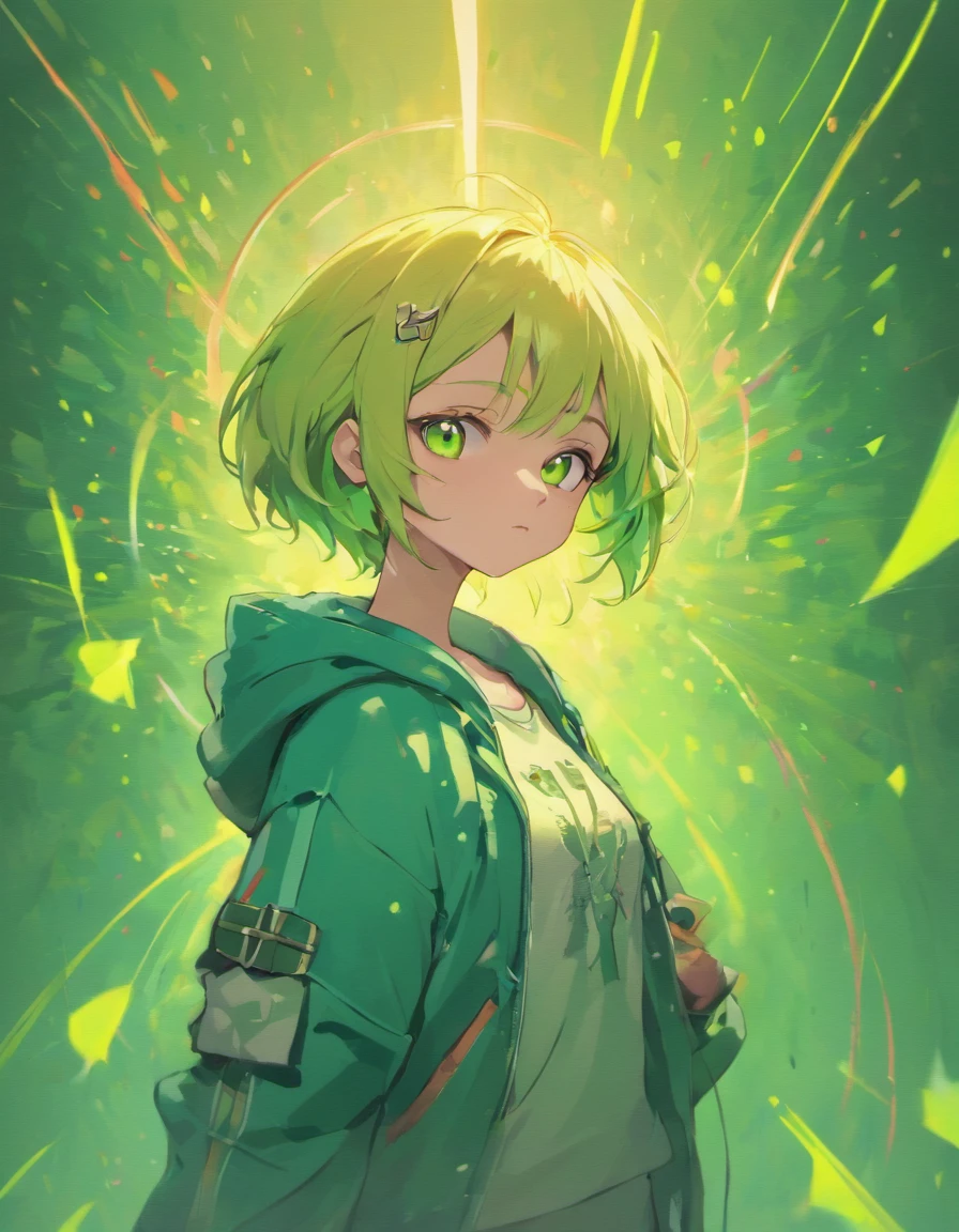 Perfect centering, Cute cat, Wearing a jacket,American short cat,green-eyed,Rose flower, Wearing headphones, cheerfulness, Standing position, Abstract beauty, Centered, Looking at the camera, Facing the camera, nearing perfection, Dynamic, Highly detailed, smooth, Sharp focus, 8K, high definition resolution, illustration, Art by Carne Griffiths and Wadim Kashin, White background