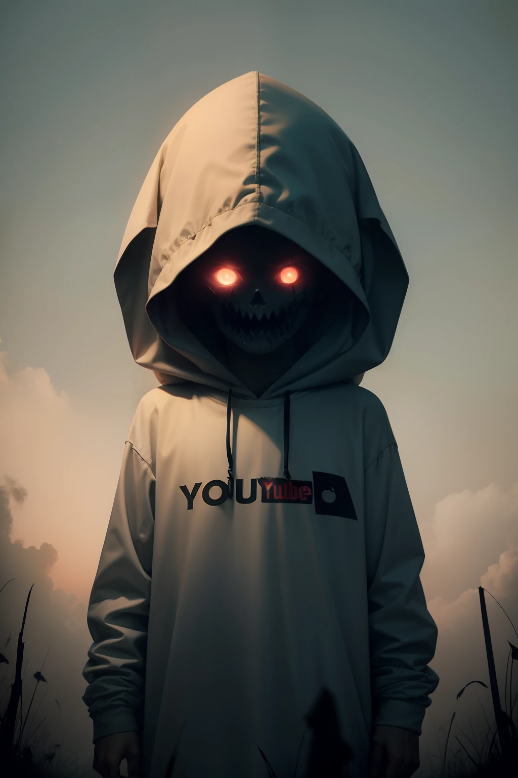 YouTube channel logo A Scary Story banner' for youtube