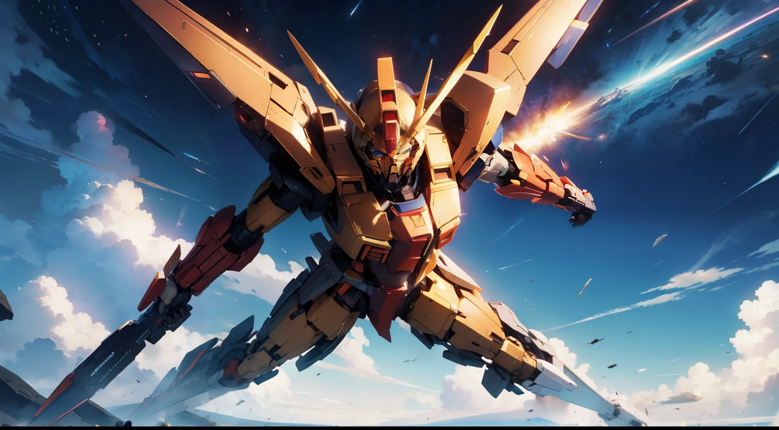 titan gundam, object, no character,