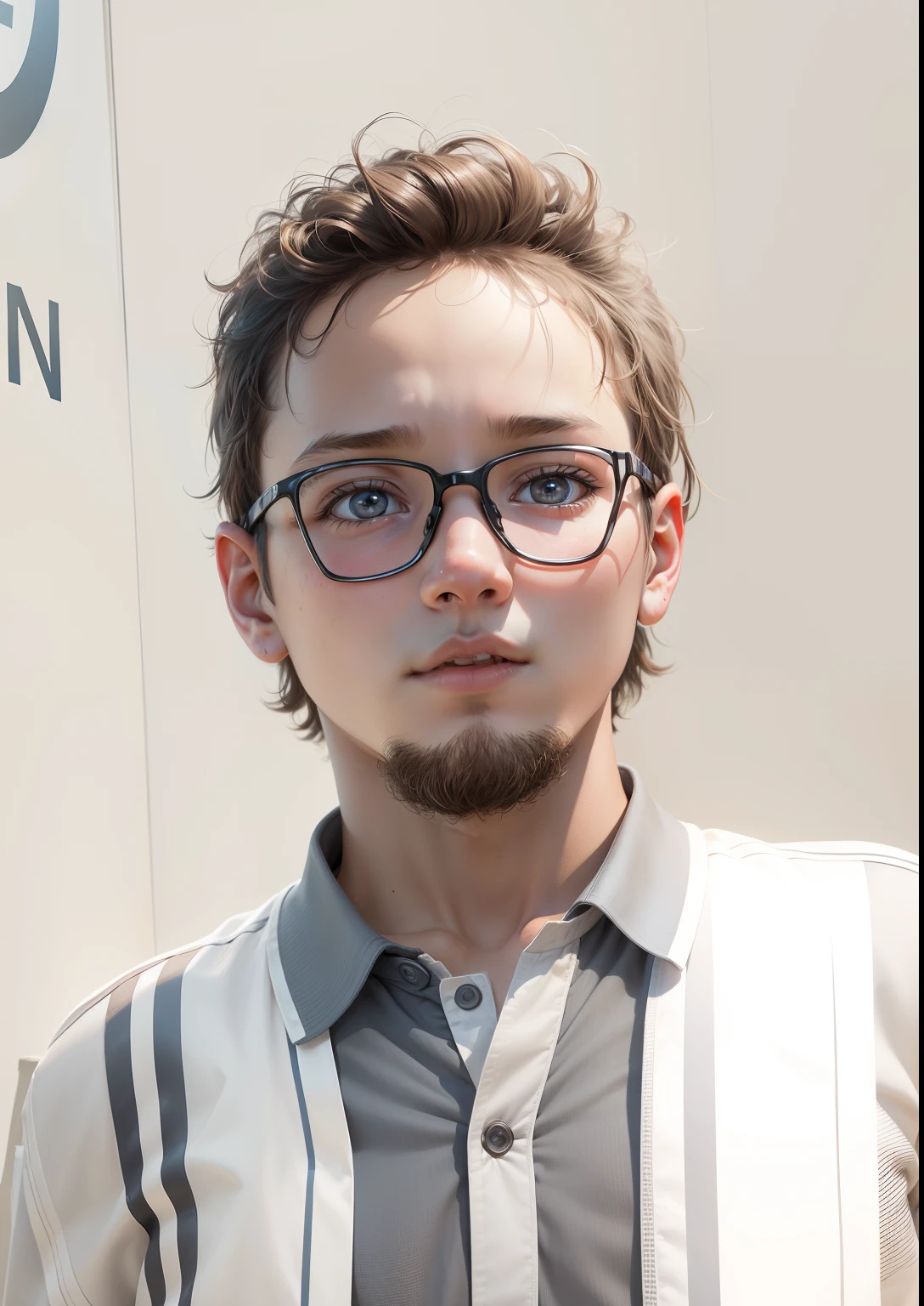 Transform this photo of a young boy into a highly realistic AI avatar with detailed facial features, natural expressions, and lifelike skin tones.