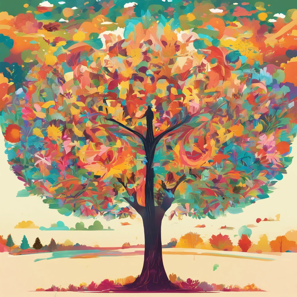 Araped man standing in front of a tree in a field, Declan McKenna, In front of the forest background, In nature, inspired by Bian Shoumin, album art, Standing in a Flower Garden, In the field, album cover!, Next to the tree, With tall trees, Lofi Portrait, With the tree, Standing in a Flower Garden, On a sunny day