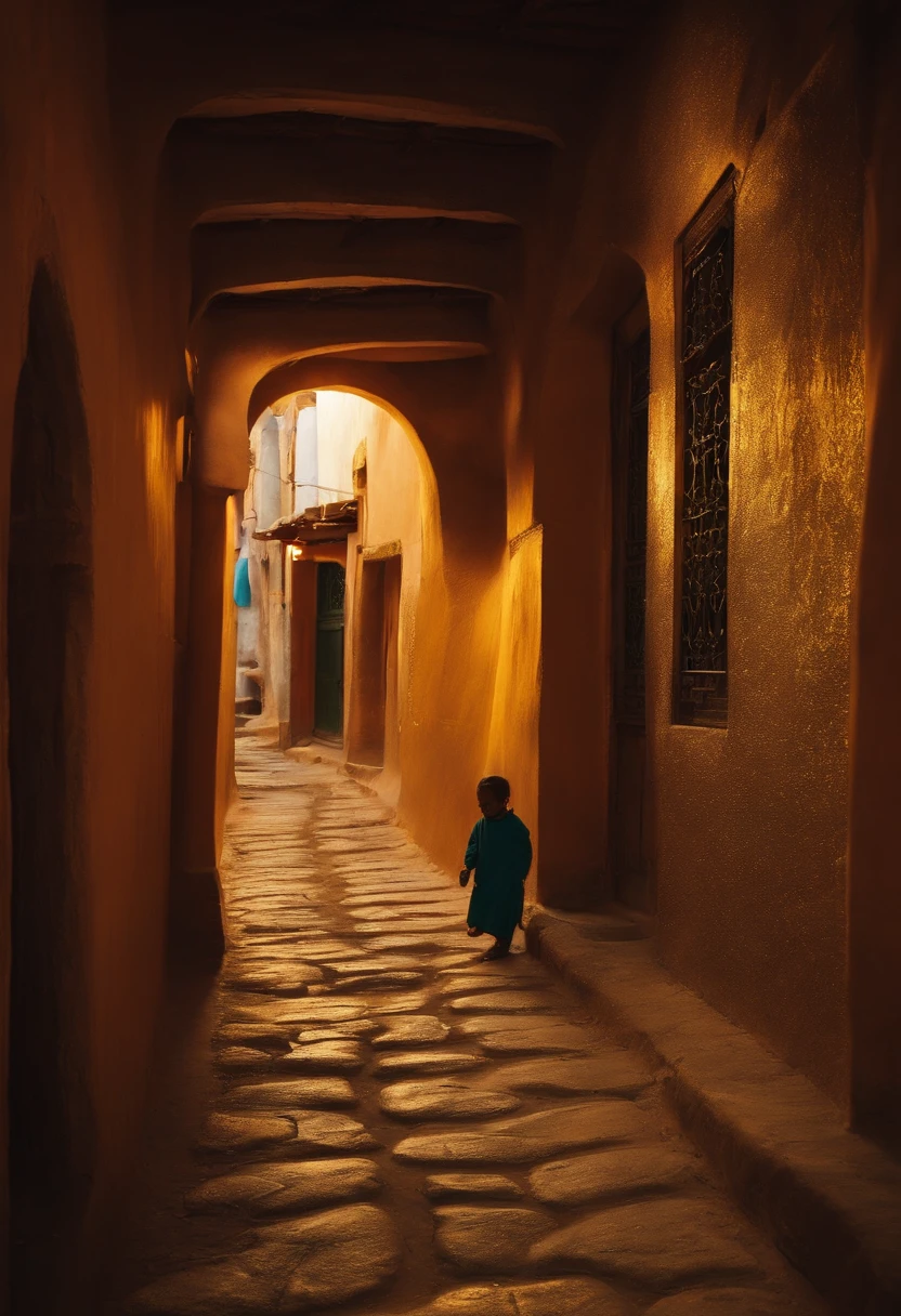 HOUSES MADE OF GOLD POOR CHILDREN BEGGING AT THE DOORS