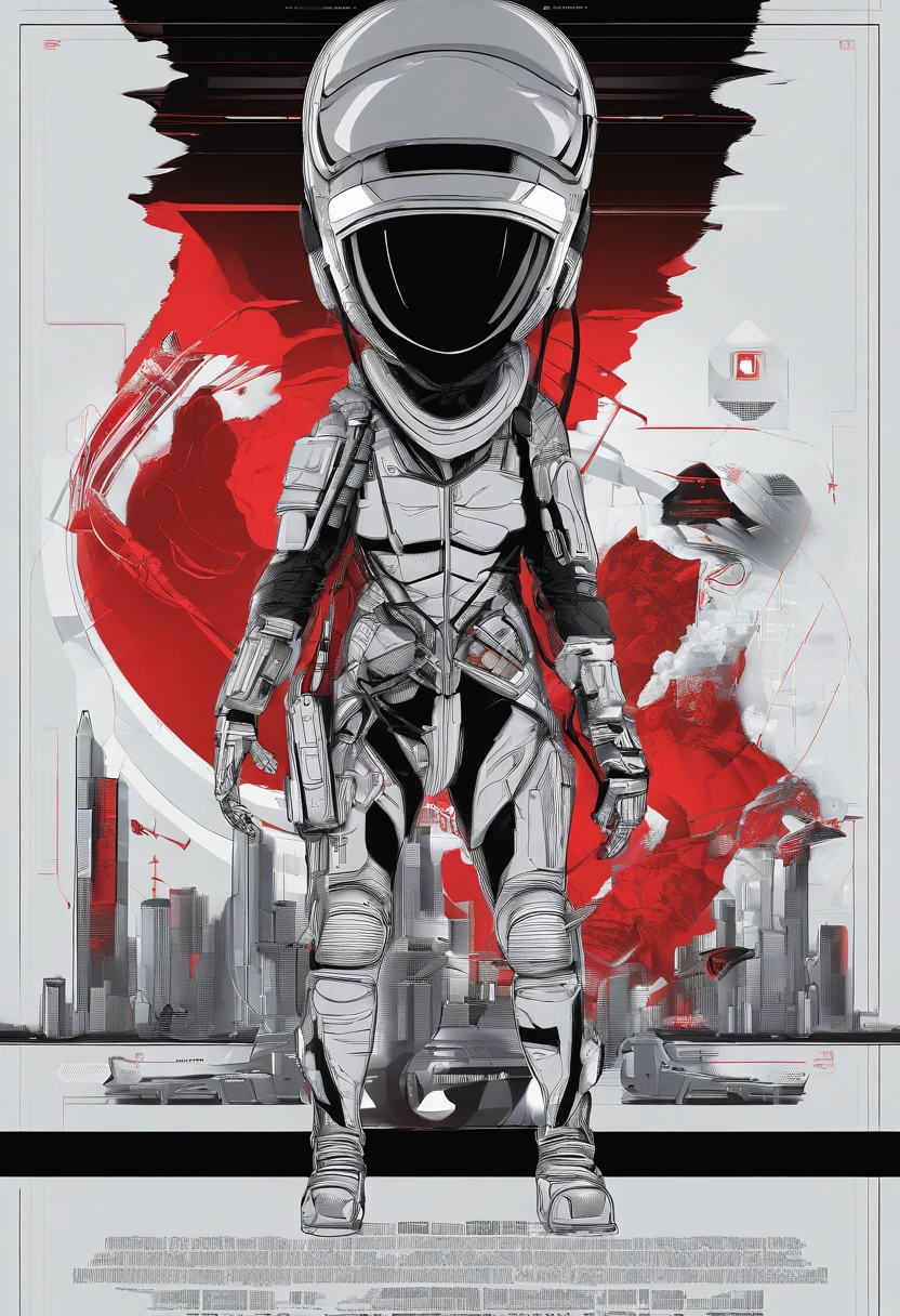 Craft a captivating movie poster that depicts the epic clash between humanity and an advanced alien race. Showcase the looming threat of the alien invaders, the resilience of human defenders, and the otherworldly technology and landscapes, capturing the essence of an intergalactic war for survival
