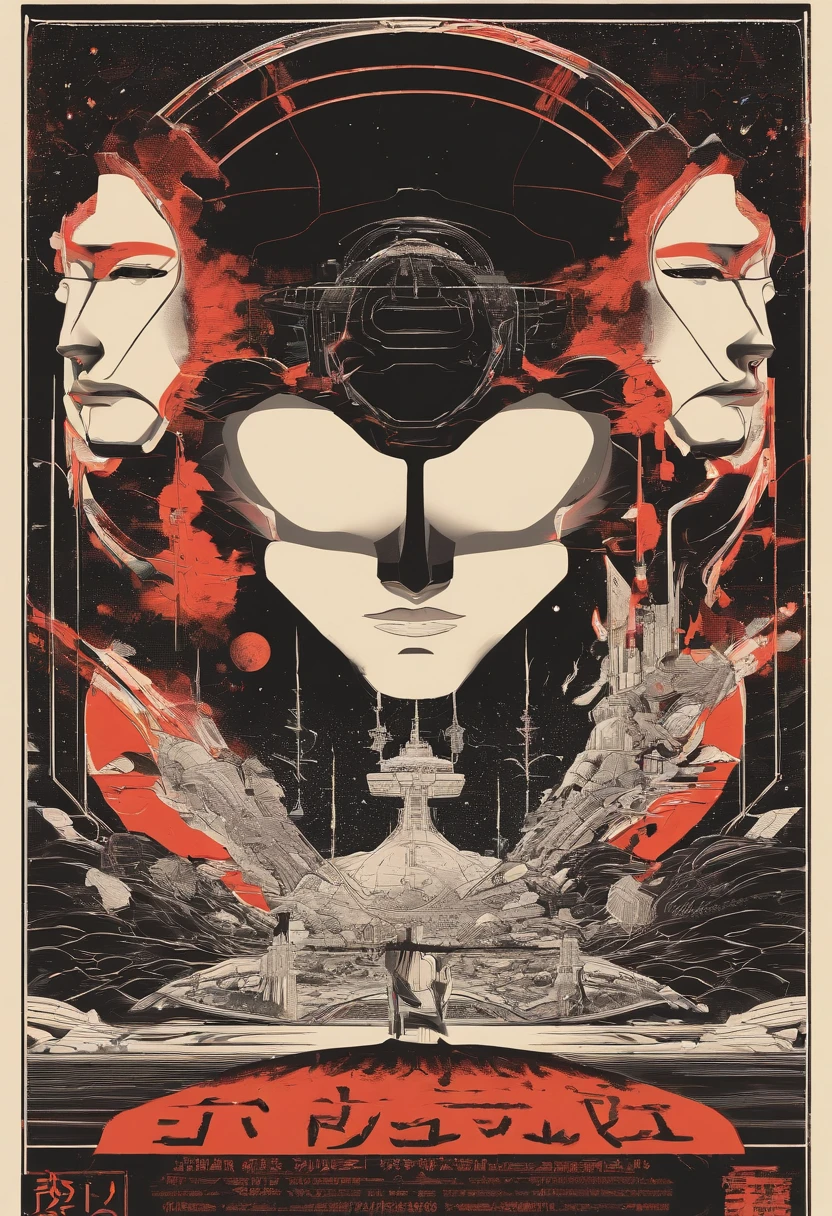 Craft a captivating movie poster that depicts the epic clash between humanity and an advanced alien race. Showcase the looming threat of the alien invaders, the resilience of human defenders, and the otherworldly technology and landscapes, capturing the essence of an intergalactic war for survival