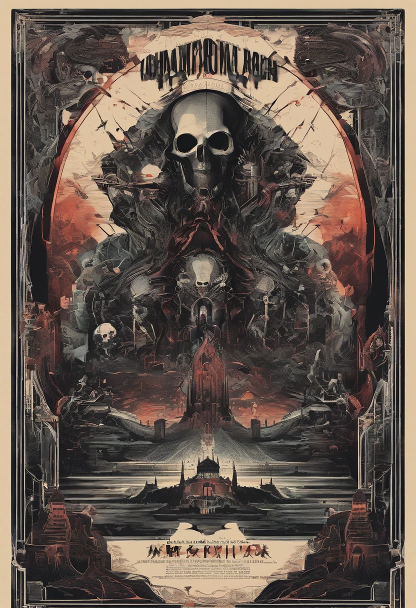 Craft a captivating movie poster that depicts the epic clash between humanity and an advanced alien race. Showcase the looming threat of the alien invaders, the resilience of human defenders, and the otherworldly technology and landscapes, capturing the essence of an intergalactic war for survival