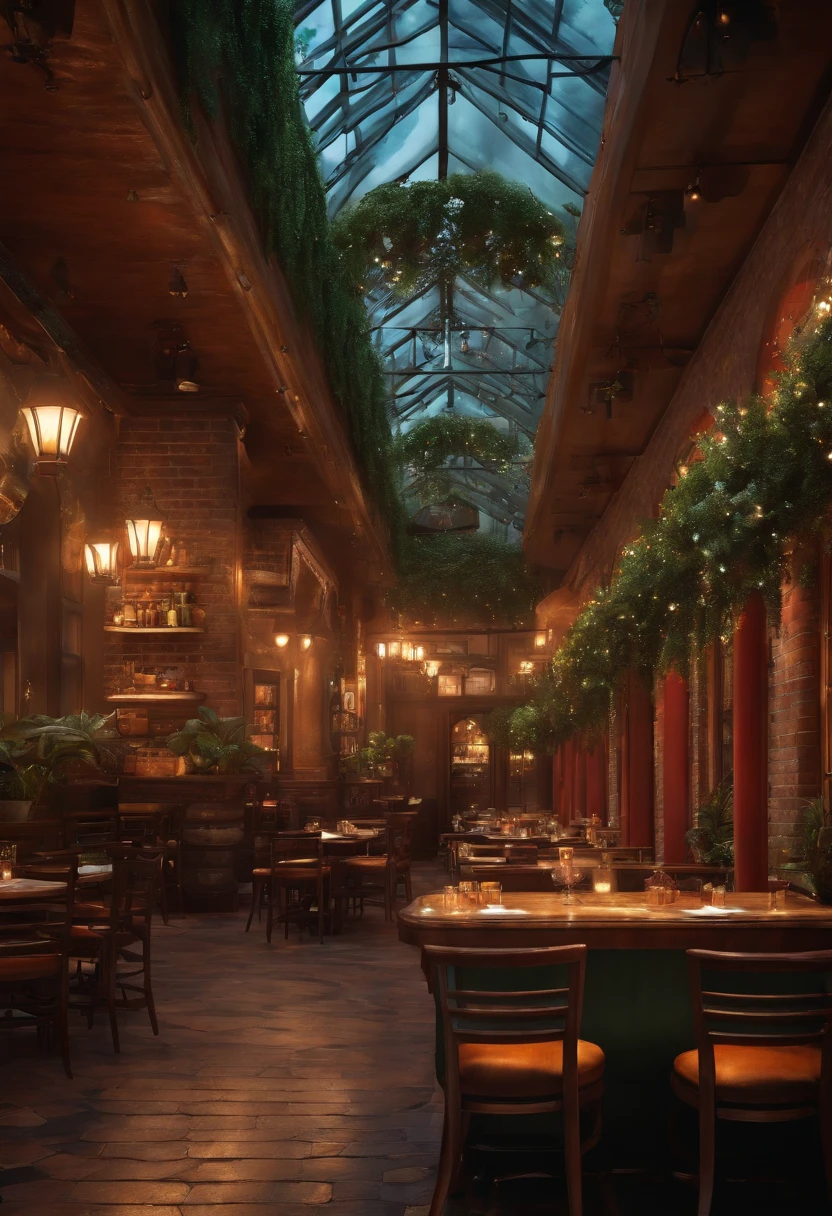 Photoreal, Cafe, Fantasy