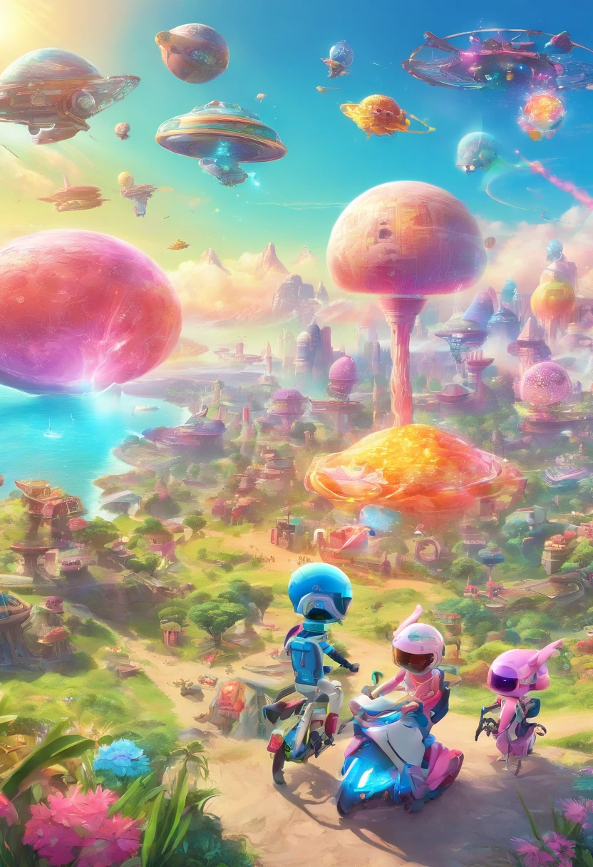 Craft a captivating movie poster that depicts the epic clash between humanity and an advanced alien race. Showcase the looming threat of the alien invaders, the resilience of human defenders, and the otherworldly technology and landscapes, capturing the essence of an intergalactic war for survival