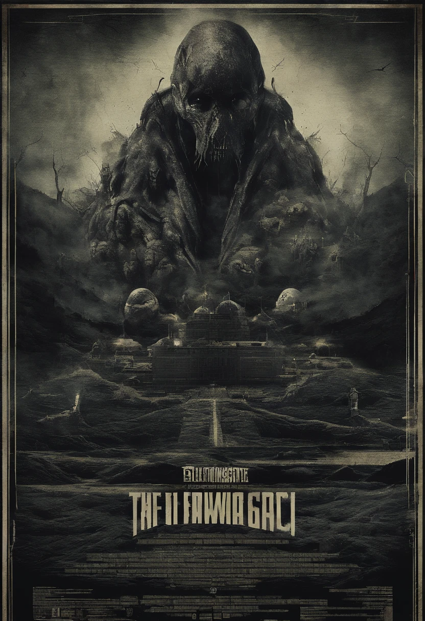 Craft a captivating movie poster that depicts the epic clash between humanity and an advanced alien race. Showcase the looming threat of the alien invaders, the resilience of human defenders, and the otherworldly technology and landscapes, capturing the essence of an intergalactic war for survival