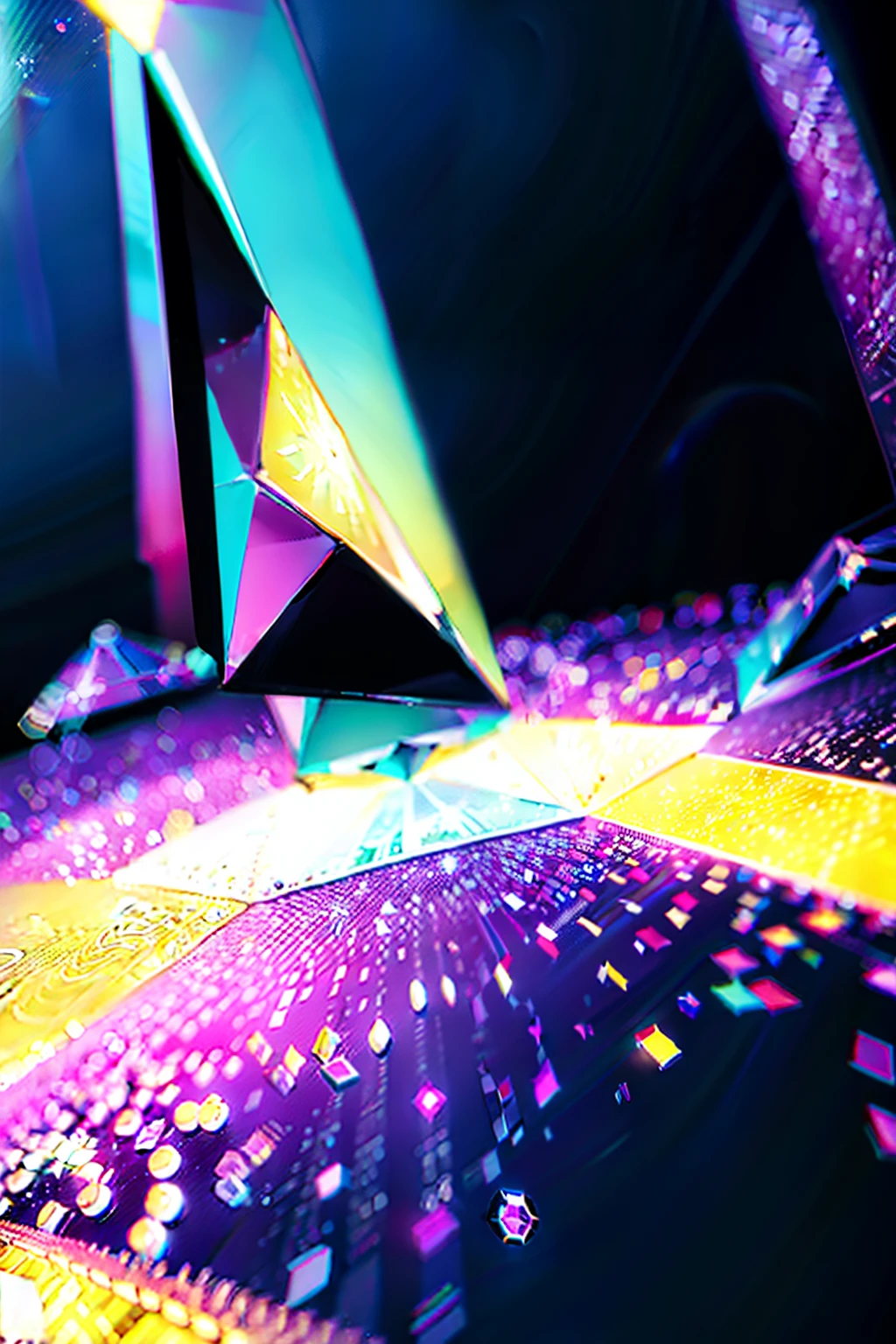 /imagine prompt: , Prism, Fragmentation, dynamics, Luminescence, Reflection, purple and white, circle, Moon, laser,Out of focus::1, Extreme detail::1, fluorescent lighting::1, neon cold lighting::1, Starcloud::1, whimsically, aurora borealis::1, vectorial::1, lighting art::1, illustration::1, glass::1, Light particles::1, 4 d cinema, AutoCAD::1, Ultra HD::2, keyshot::1, S-shaped composition::1 --ar 3:4