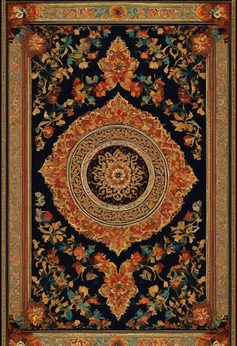 arabic poster, creative, pattern, arabesque