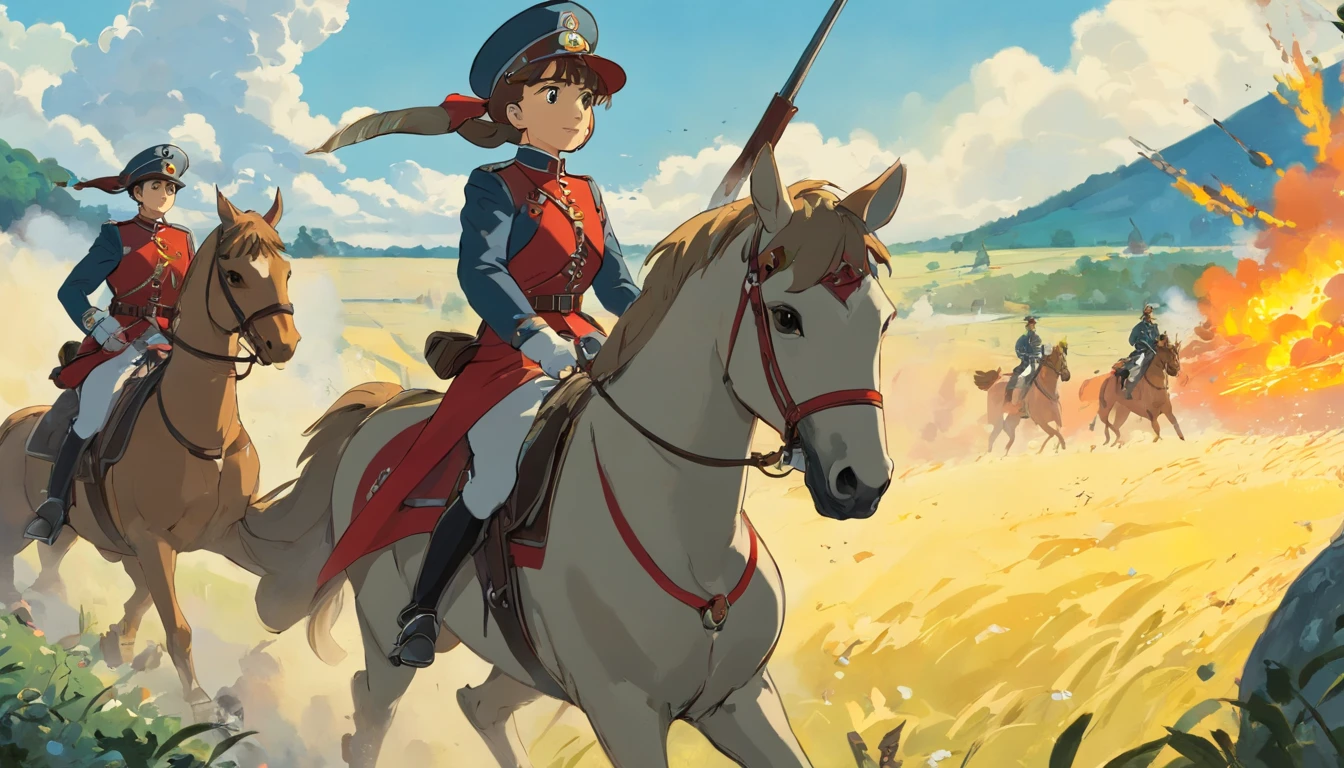 Second German Reich,cavalry,World War I,battlefiled,femele,binh,miltary