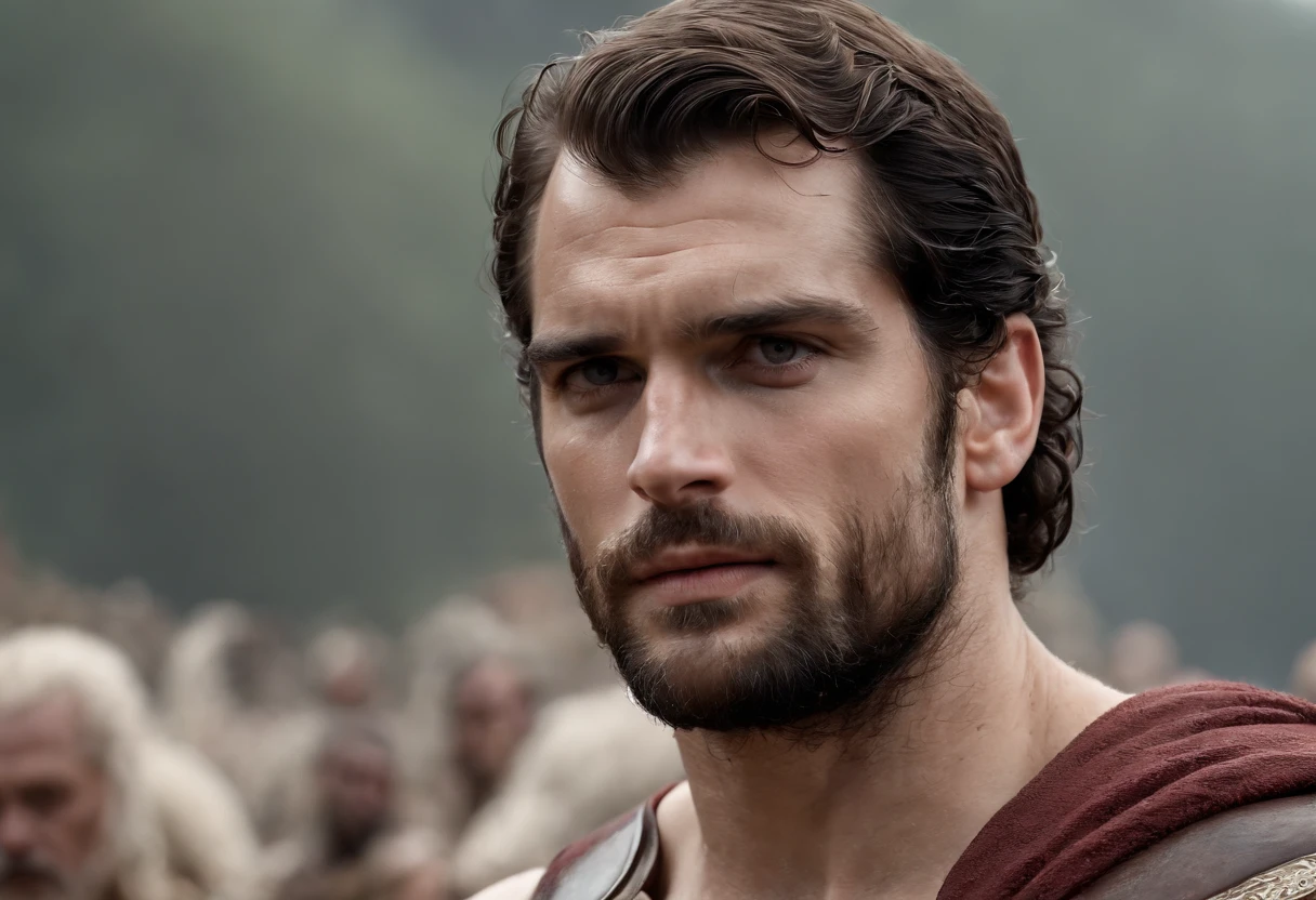Henry Cavill como um deus grego. Agora mesmo,Apolo. Hercules