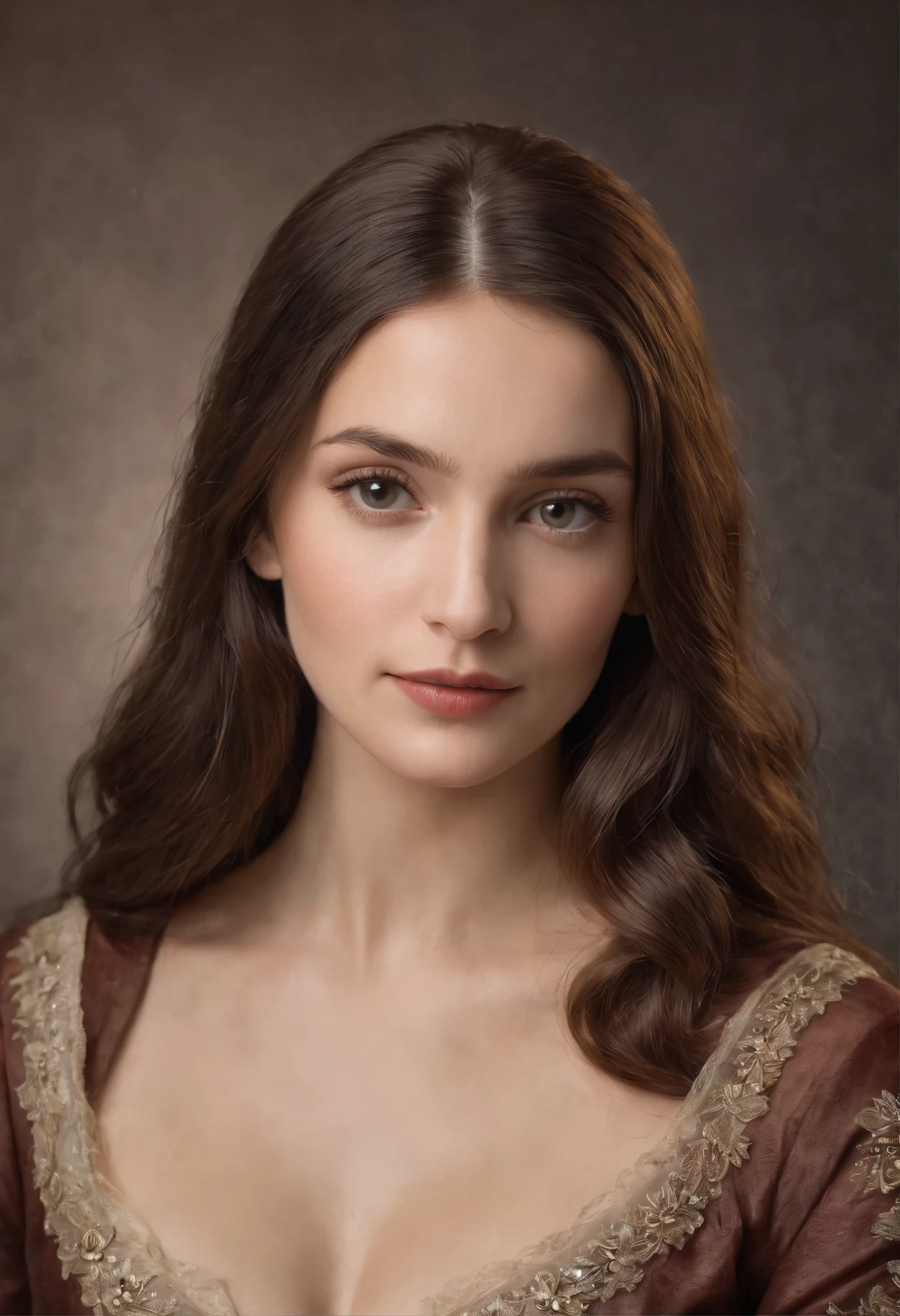 À la Fed image of a painting of a woman with long hair, a renaissance painting by Leonardo da Vinci, Tumbler, renaissance, Portrait of the Mona Lisa, Paintings of the Mona Lisa, Paintings of the Mona Lisa, Monna Lisa, Monna Lisa, Mona Lisa Style, Mona lisa, leonardo da vinci), leonardo da vinci style, Delicate frontal portrait