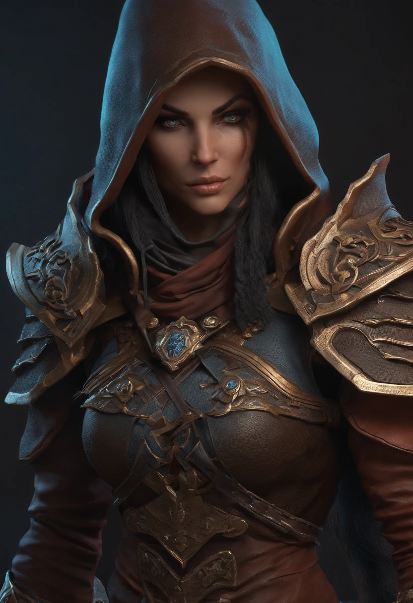 (8k, best quality, master part:1.2), (fotorrealista:1.4), Foto RAW, best quality, ultra high-resolution, Melhor sombra, (corpo inteiro:1.4), A short-haired female, Armadura japonesa, Espada Samurai, ambiente deslumbrante em grande escala, horror, horror sombrio, highly detailed face features, Beautiful and flawless face, olhos perfeitos