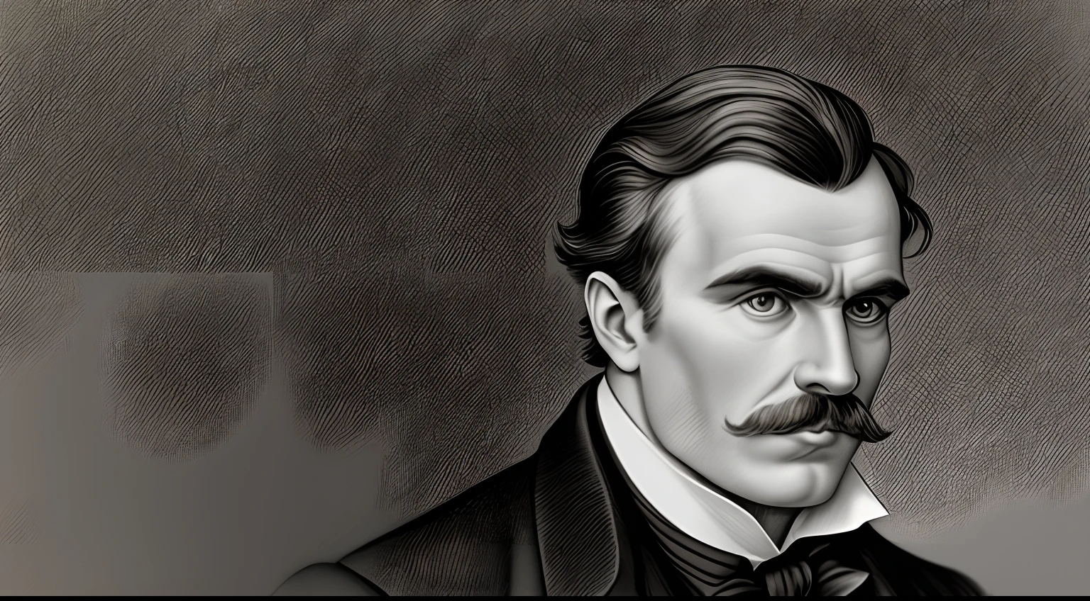 Friedrich Nietzshce dos quadrinhos europeus e americanos,Character sketch,pencils),detalhes intrincados,finamente detalhado,Hiperdetalhamento,caricatura