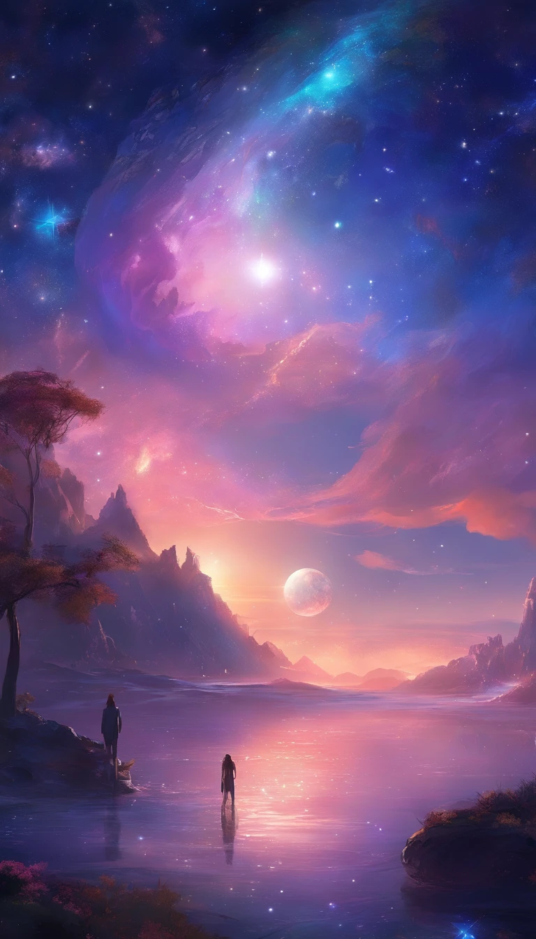 starrysky，Stars，Klein Sea，galactic，SakuraNS，4K