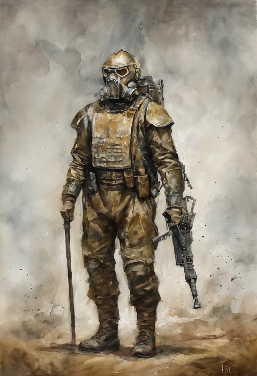 Cesium-137 Soldiers、It is a fictional character inspired by the 1987 Goiânia radiation accident, Radiation therapy device containing cesium-137 found by scrap collector、When opened, Causes radiation contamination and death. Cesium-137 Soldiers、Depicted as a man with armor made of scrap metal and a gas mask, Who uses cesium-137 as a weapon. He is a symbol of resistance and the fight against oppression and social injustice.