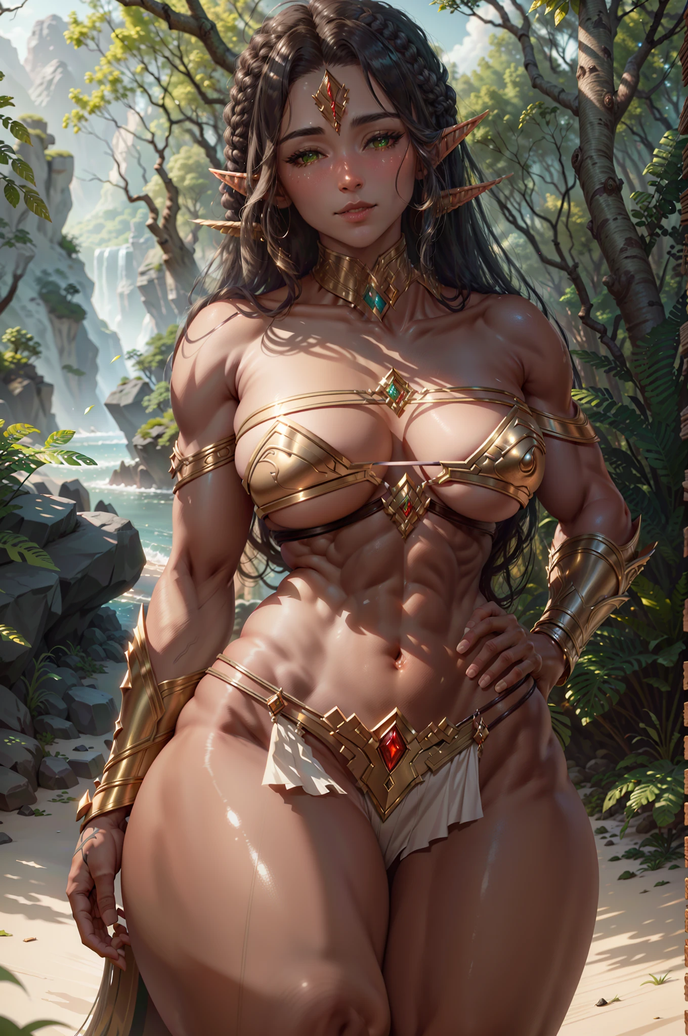 Asgard,valkyrie,Senhora Cavaleiro,Anatomia correta,epic fantasy digital art,tmasterpiece,8k,high-definition resolution,desenho detalhado,Qulidade Superior,, Epic composition,