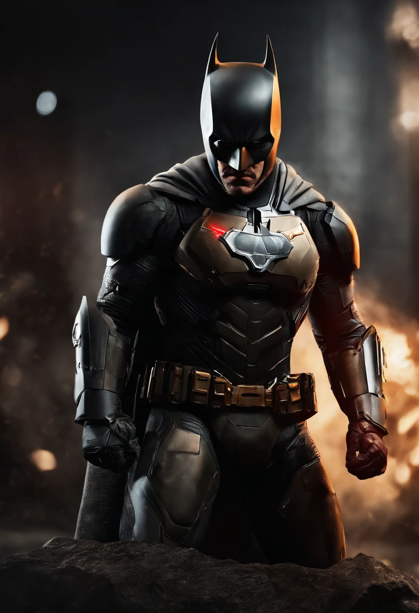 batman + ironman, concept art, 8k, very detailed, --ar 4:6 --upbeta