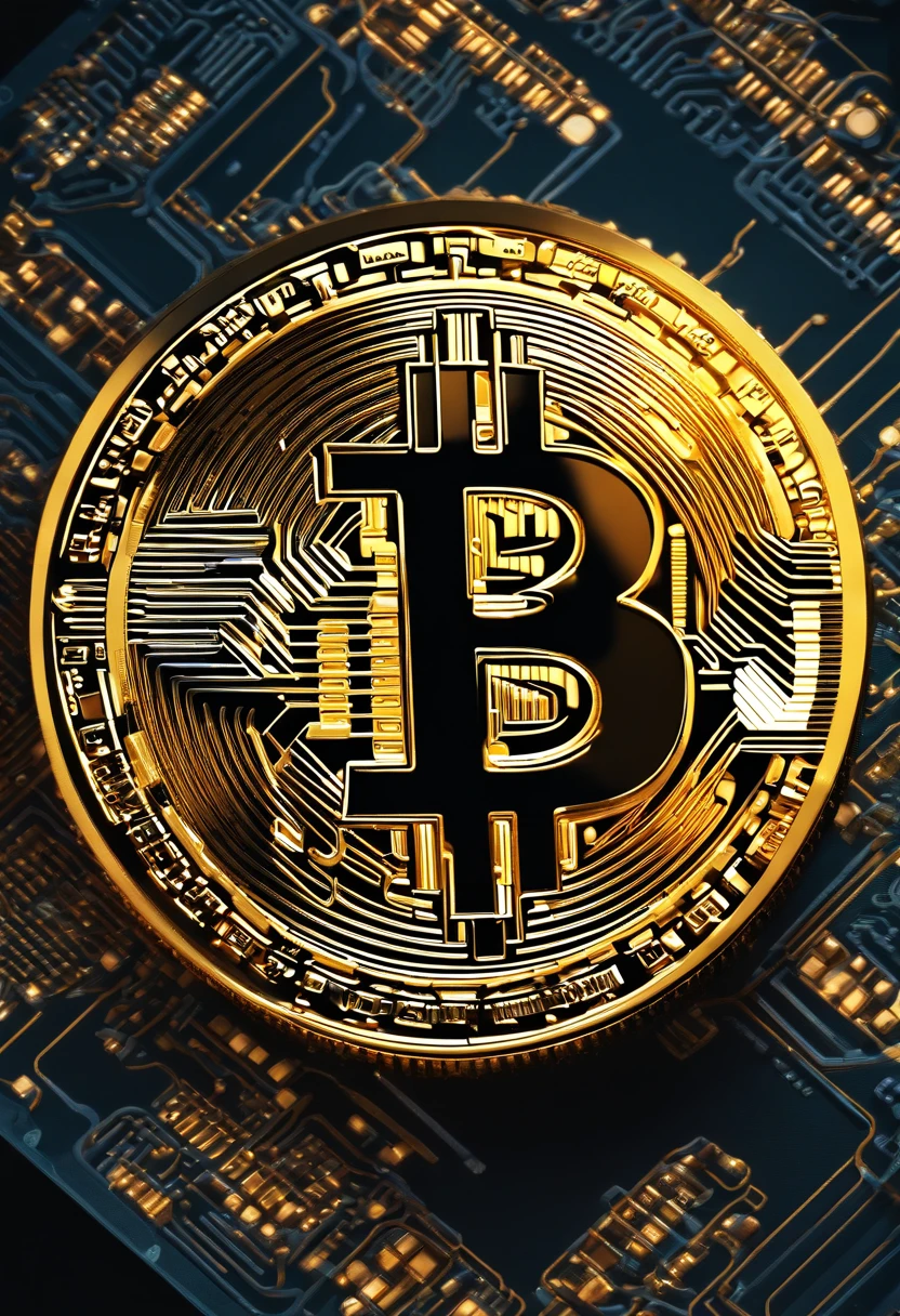 Mostra o poder do bitcoin! Create a cover image that represents the digital financial revolution and the rise of bitcoin as a global currency.”