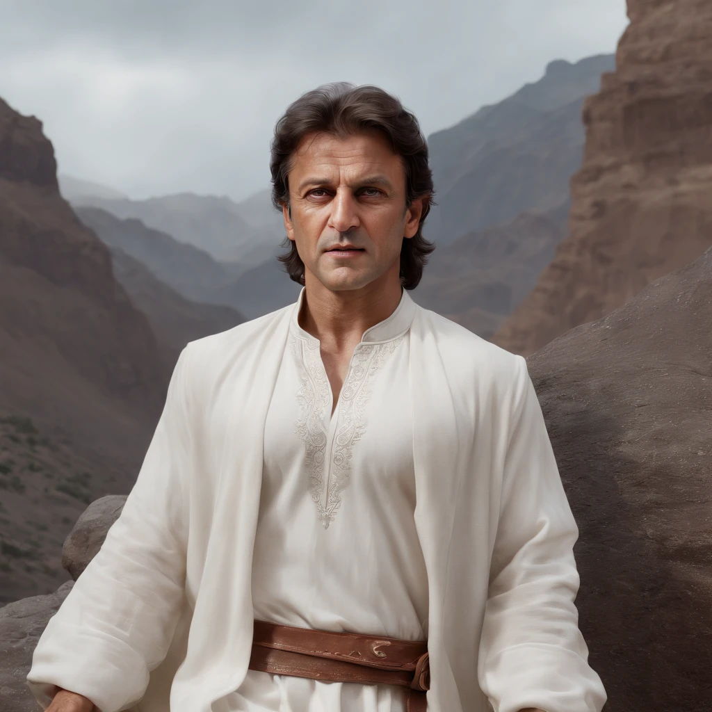 (professional 3d render:1.3) af (Realistic:1.3) most beautiful artwork photo in the world,Features soft and shiny male heroes, ((((Imran Khan)))), ((Epic hero fantasy muscle man rough wet hero angry look long hair short beard and ferocious expression in dynamic pose, Fantastic location, Majestic cluttered environment)), (((Imran Khan Realistic))), full body 8k unity render, action shot, skin pore, very dark lighting, heavy shading, Detailed, Detailed face, (vibrant, photograph realistic, Realistic, Dramatic, Dark, Sharp focus, 8K), (((White Pakistani Clothes damaged by wearing:1.4))), ((Wear Pakistani Dress)), (Intricate:1.4), decadent, (Highly detailed:1.4), Digital painting, rendering by octane, art stations, concept-art, smooth, Sharp focus, illustration, Art germ, (loish:0.23), wlop ilya kuvshinov, and greg rutkowski and alphonse mucha gracias, (Global illumination, Studio light, volumettic light), particles floating, lotr, fantasy, elf, full bodyesbian, ((Dark and ancient city background:1.3)),CGSesociety,art stations, jail, bars