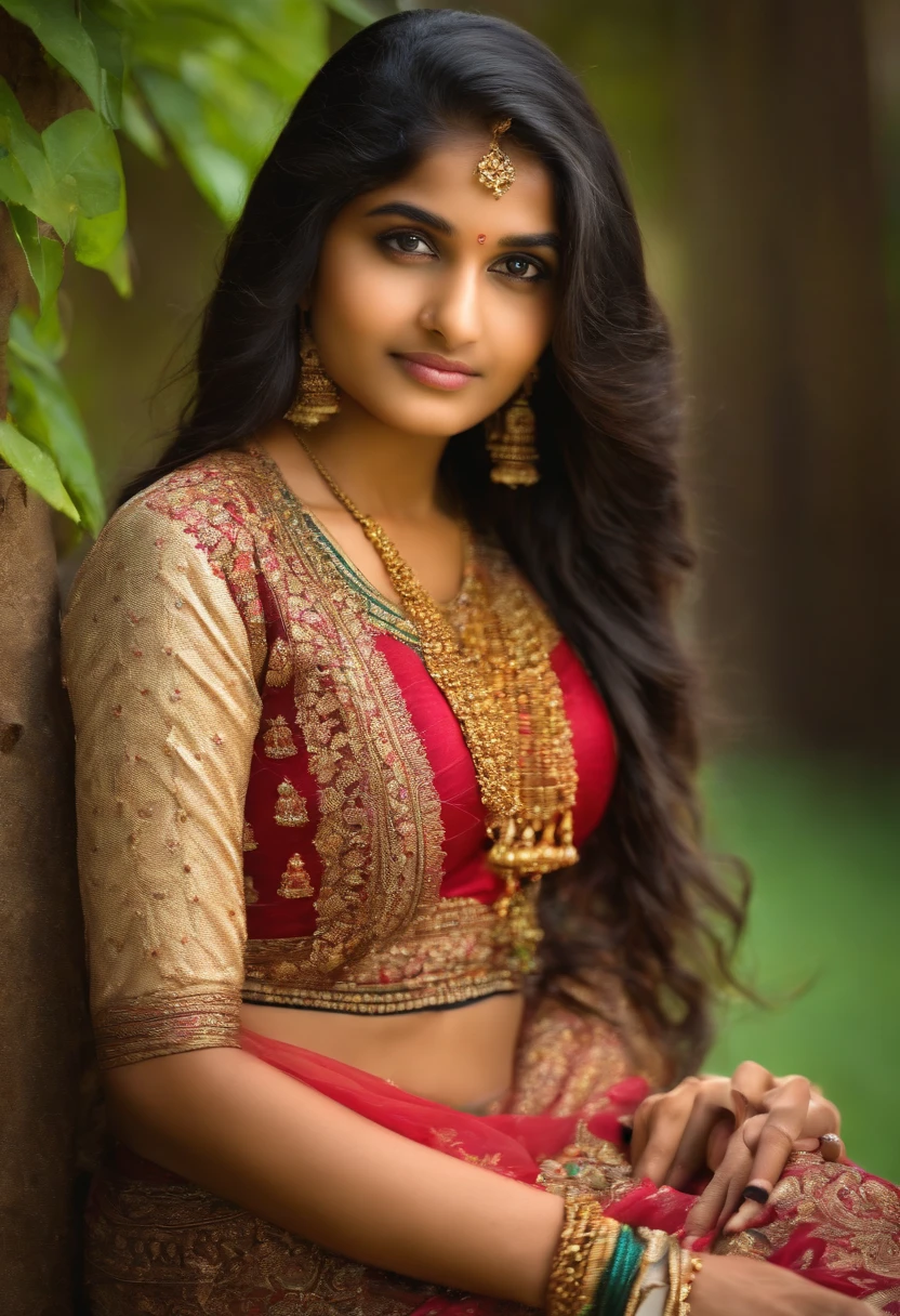 Beautiful 16 year old Indian girl with small breasts